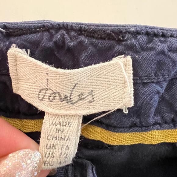 Joules Navy Shorts with Bumble Bee Pattern Size 12 - Picture 3 of 5